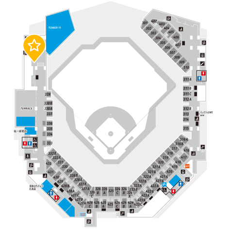 原始乒乓球桌的位置